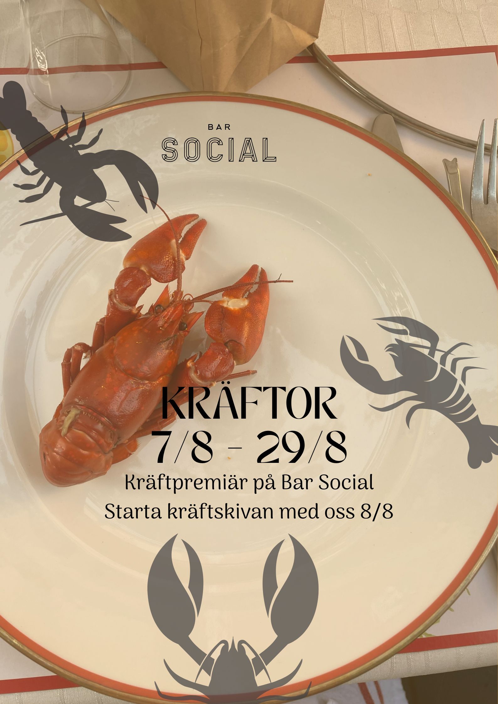 Kräftsäsong 7/8 - 29/8